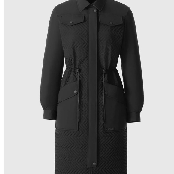 Mackage Black Utility Jacket - Picture 5 of 6